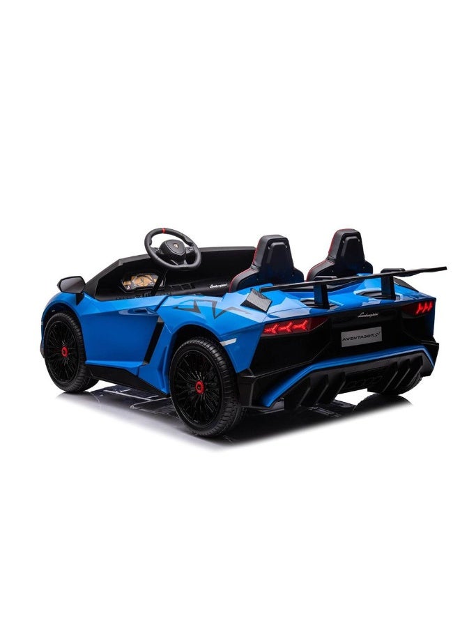 Lamborghini Aventador SV Car 1B/2M Blue - Image 3